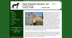 Desktop Screenshot of homevetservices.com